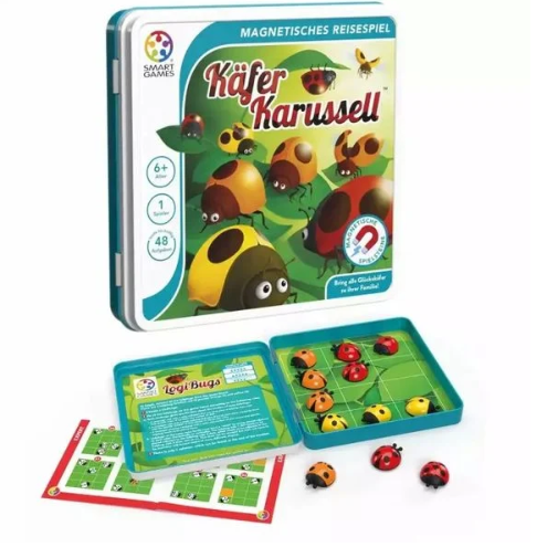 SMART GAMES SGT2004 Magnetisches Reisespiel - KÄFER KARUSSEL - Bild 9